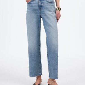 Madewell The Perfect Vintage Wide Leg Crop Jeans
